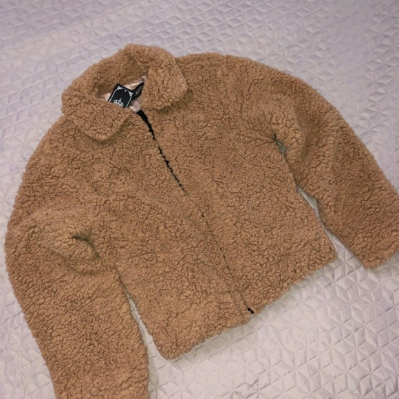 Luxe Teddy Bear Jacket - Picture 2 of 8